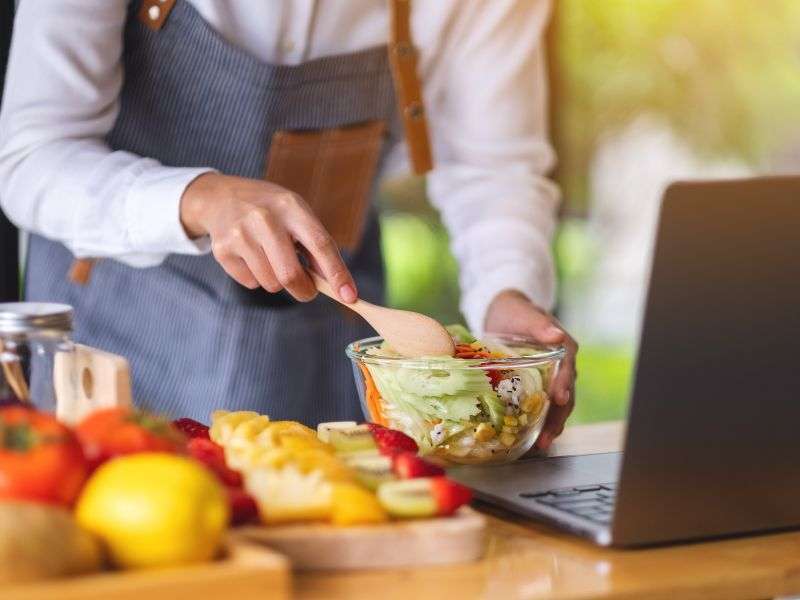 Gemeinsam online Kochen