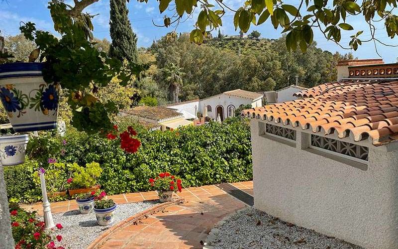 Blick in die Finca El Morisco