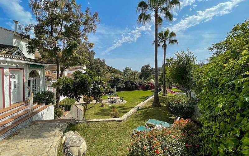 Garten in der Finca El Morisco